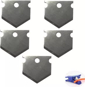 5er Pack Dreieck Klinge Ersatz Rohrschneider Klingen Messer für PTFE Teflonrohr - Bild 1 von 5