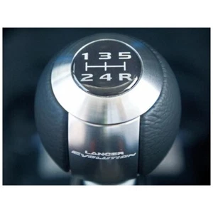 MITSUBISHI LANCER EVOLUTION EVO 10 X OEM GENUINE MANUAL 5 SPEED MT SHIFT KNOB - Picture 1 of 4