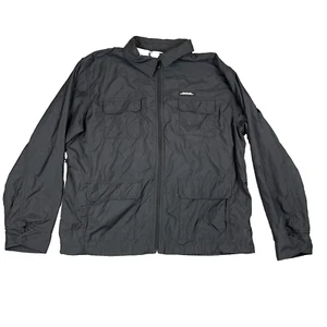 Polo Ralph Lauren Zip-Up Chore Jacket Windbreaker Mens XL Nylon 90s VTG - Picture 1 of 10
