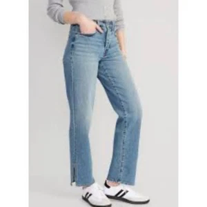 Old Navy Damen Gr. 14 Jeans OG locker hoher Bund blau Denim Taschen Knopfleiste  - Bild 1 von 11