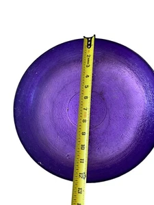 Decorative Purple & White Centerpiece Bowl for Balls, Fruit, Etc. - Picture 1 of 10