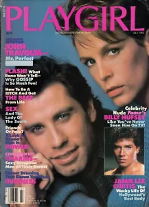 PLAYGIRL JULY 1985 7-85 JAMIE LEE CURTIS DAVID WHITE EURO BILL HUFSEY JOHN TRAVO - Imagen 1 de 2