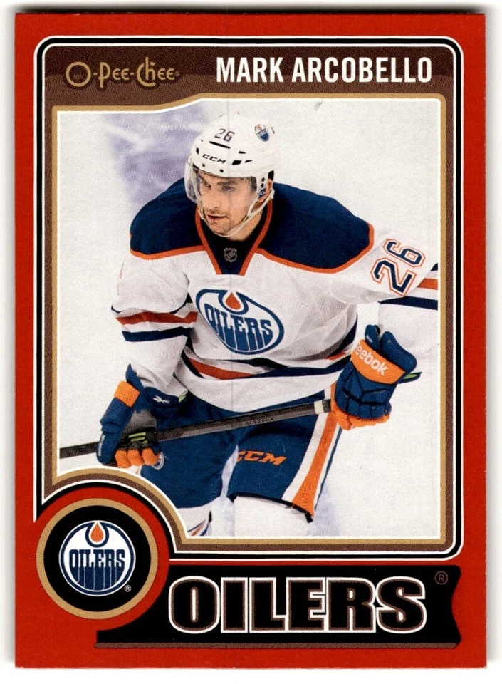 2014-15 O-Pee-Chee Red Mark Arcobello #294 Edmonton Oilers - Image 1 of 2