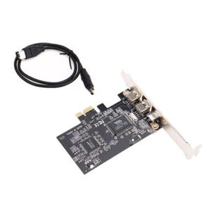 PCIe à 1394 3 ports Expansion avec support câble à profil bas pour - Photo 1/12