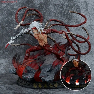 Anime Demon Slayer Kibutsuji Muzan Figure LED Light Statue Model Doll Toys 35cm - Picture 1 of 16