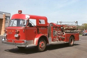 East Orange NJ Engine 7 1959 American LaFrance Pumper - Scivolo per apparecchi antincendio - Foto 1 di 1