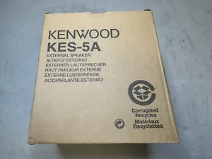 Kenwood KES-5A External Speaker NEW - Zdjęcie 1 z 3