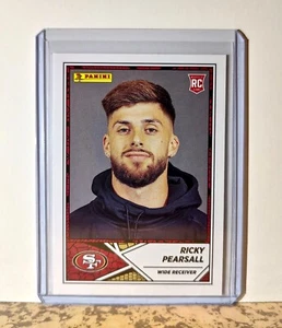 Ricky Pearsall 2024 Panini NFL #83 Rookie Sticker Card San Francisco 49ers - Picture 1 of 2