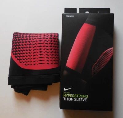 Nike Pro Hyperstrong Thigh Sleeve 3.0 Adult Unisex Large 1 Sleeve Only - Image 1 of 4