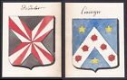 19. Jh. Didelot cuyer Frankreich France Wappen Adel coat of arms Aquarell