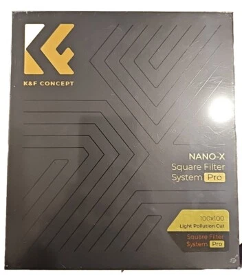 K&F Concept Square Filter System Pro Nano-X Light Pollution Night Cut X-Pro 1903 - Image 1 of 3