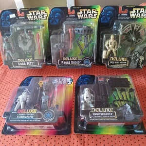 Star Wars Deluxe 5 Artikel Figur und Aktivität Set 1996 - Bild 1 von 24
