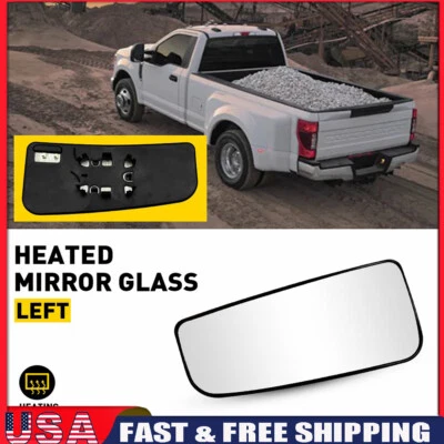 ESPEJO CRISTAL TÉRMICO DRIVER LH PARA FORD SUPER DUTY F250 F350 F450 F550 2017-2022 Foto 1 de 4