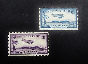 nystamps British New Zealand Stamp # C7.C8 Mint OG H        S29y970
