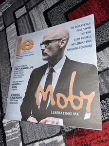 Illinois Entertainer Monthly Paper(June  2023) MOBY [cover] Flaming Lips - Picture 1 of 5