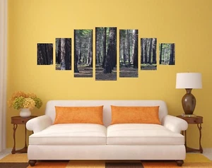 3D Green Tree 774 Unframed Print Wall Paper Decal Wall Deco Indoor AJ Wall Jenny - Picture 1 of 6