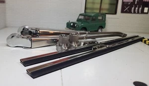 Land Rover Wiper Arm & Blade Set Bayonet Push Fit RTC376 Series 2 2a Stainless - Picture 1 of 14