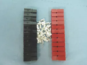 POWER POLE Red & Black Connector Kits, 15 Amp thru 75 Amp sizes, Quality Counts! - Picture 1 of 16