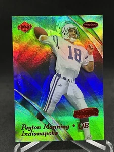 Collector's Edge Masters #87 1999 Peyton Manning #/3500 rojo envío gratuito Colts - Imagen 1 de 3