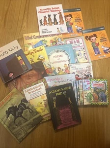 Lot of 18 Vintage & Modern Books Children's Books 1980s Hard Cover Paperback - Picture 1 of 24