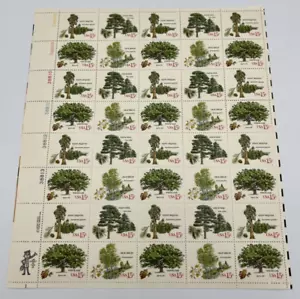 Scott #1764 - 67 American Trees 15 Cent Full Mint Sheet of 40 MNH OG - Picture 1 of 11