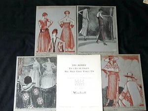 WOODRUFF Les Modes en l'an de grâce 1921  EO Gazette du Bon 1921 Beer Poiret - Picture 1 of 6
