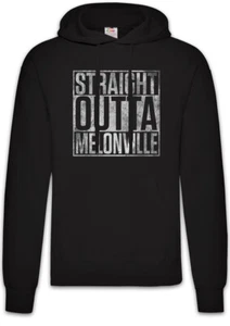 Straight Outta Melonville Hoodie Sweatshirt SCTV Second City Fun Television - Picture 1 of 1