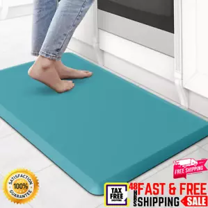 Tapete de Cocina Acolchado Anti-Fatiga Impermeable Antideslizante PVC Resistente - Picture 1 of 7