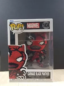 Funko Pop! # 1434 Marvel Carnage Pantera Negra + Protector - Imagen 1 de 6