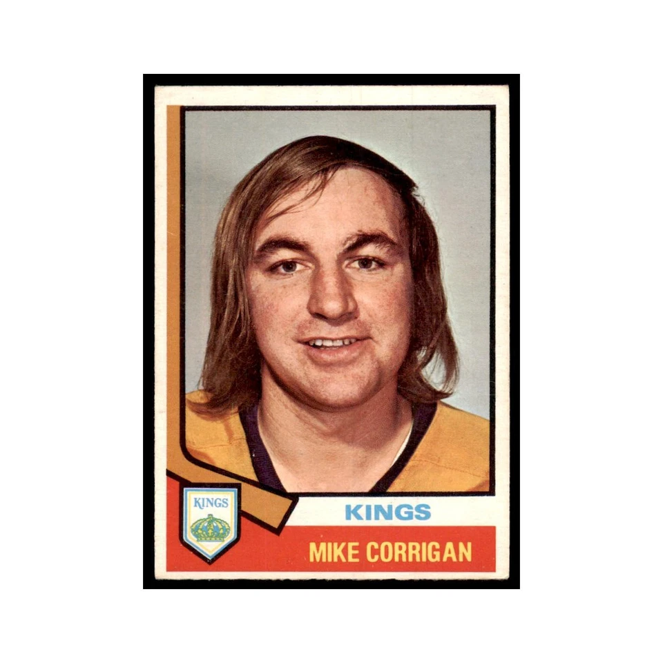 1974 O-Pee-Chee Mike Corrigan Los Angeles Kings #37 - Image 1 of 3