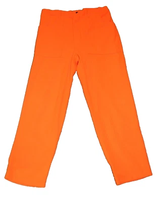 WHITE WATER OUTDOOR ORANGE ARTIC FLEECE HUNTING PANTS SIZE XXL, THREE POCKETS - Image 1 of 4