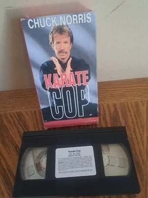 Karate Cop (VHS MNTEX) Chuck Norris~Don Wong~Martial Arts Rated R Release - Image 1 of 3