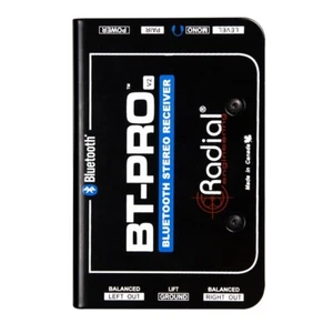RADIAL ENGINEERING BT-PRO V2 Professional PA Bluetooth Stereo Direct Box - Picture 1 of 4