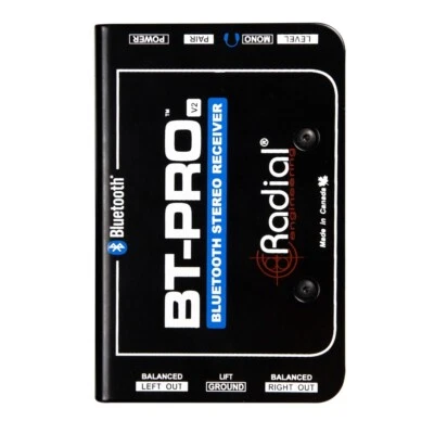 RADIAL ENGINEERING BT-PRO V2 Professional PA Bluetooth Stereo Direct Box - Image 1 of 4