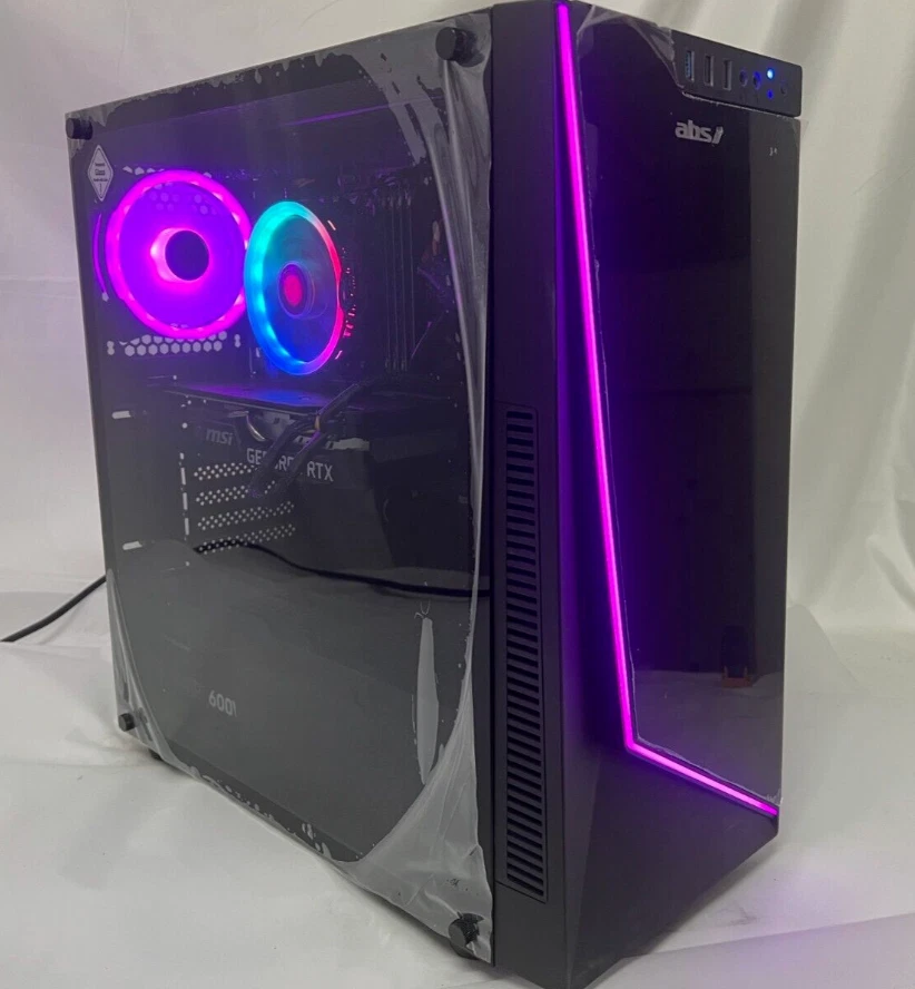 Gaming Computer Intel i7 9700 3GHz - NVIDIA RTX 3060Ti - 32GB RAM - 2TB NVMe SSD - Image 1 of 1