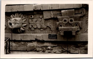 Temple of Quetzalcoatl MEXICO RPPC Postcard - Picture 1 of 2