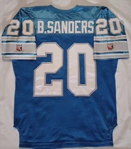 Vintage Barry Sanders Detroit Lions Wilson Pro Line Authentic Jersey Size 48 - Picture 1 of 12