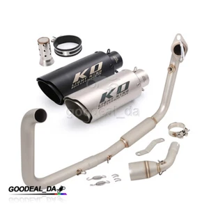 Sistema completo silenciador tubo escape cabezal 51 mm para Benelli TNT125 TNT135 2017-2023 - Imagen 1 de 12