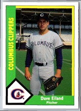 1990 CMC Columbus Clippers Dave Eiland #2 Columbus Clippers
