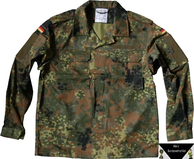 Original Leo Köhler BW-KSK Feldbluse Kommando Spezial Einsatzkräfte Flecktarn