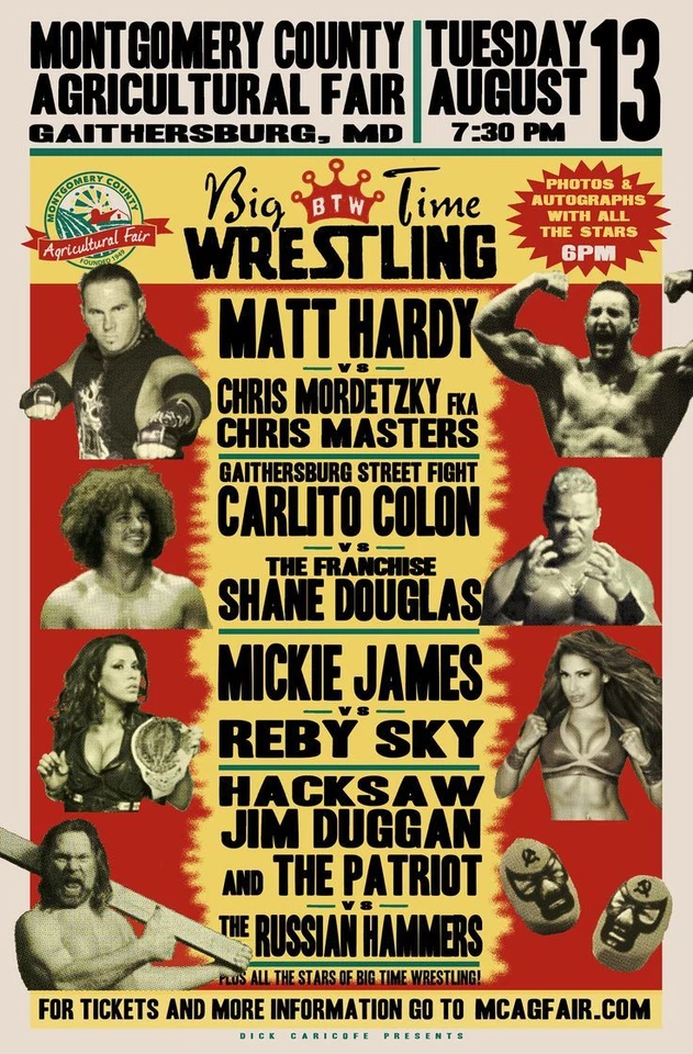 PÓSTER MATT HARDY 8X10 FOTO LUCHA LIBRE IMAGEN CARLITO MICKIE JAMES HACKSAW Foto 1 de 1