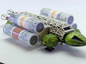 DINKY TOYS - HAND BUILT SPACE 1999 EAGLE TRANSPORTER POD - USED CONDITION POD A - Picture 1 of 14