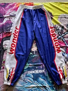 Ricky Bobby Jumpsuit Wonder Bread Race Pants Costume Movie Will Ferrel Sz Large - Picture 1 of 7