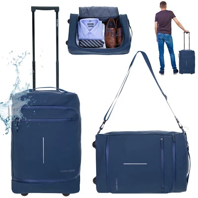 Trolley Handgepäck Koffer Tasche New Rebels Harper Plane 50 IATA 02 Dark Blau +g - Bild 1 von 4