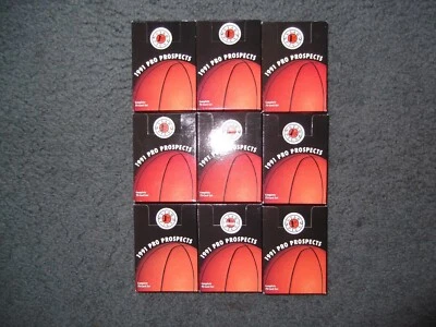 (9)1991-92 STAR PICS PRO PROSPECTS BASKETBALL FACTORY SEALED COMPLETE SET LOT - Image 1 of 2