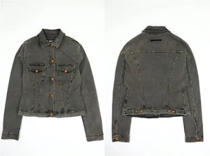 Jean Paul Gaultier JPG Jean's Vintage Donna Rusted Garment Dyed Khaki Jacket 12 - Picture 1 of 16