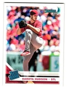 Donruss # 34 2019 Dakota Hudson St. Louis Cardinals novato - Imagen 1 de 2