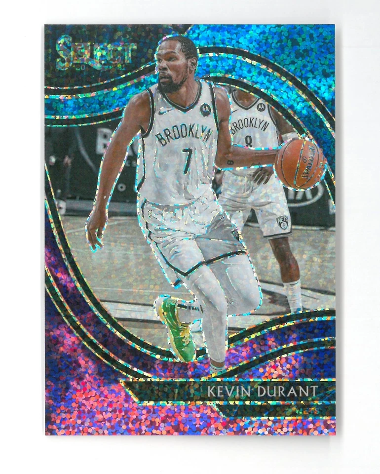 2020-21 Panini Select KEVIN DURANT #259 ~ Cosmic Prizm - Image 1 of 2