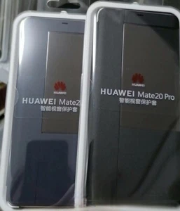 Original For HUAWEI Mate20 Pro Smart View Flip Case Cover Luxury PU Leather - Picture 1 of 12