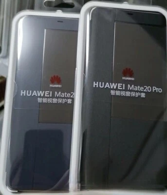 Original For HUAWEI Mate20 Pro Smart View Flip Case Cover Luxury PU Leather - Image 1 of 4